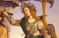 Minerva the Goddess of Medicine & Wisdom by Botticelli